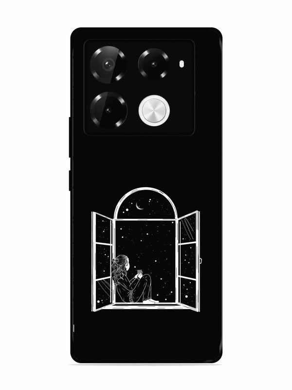 Infinix Note 40 Pro Plus 5G Little Girl on Window
