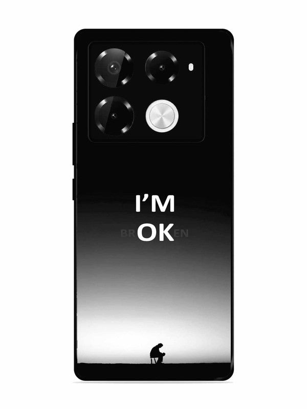 Infinix Note 40 Pro Plus 5G I'm Broken A man on Chair Alone