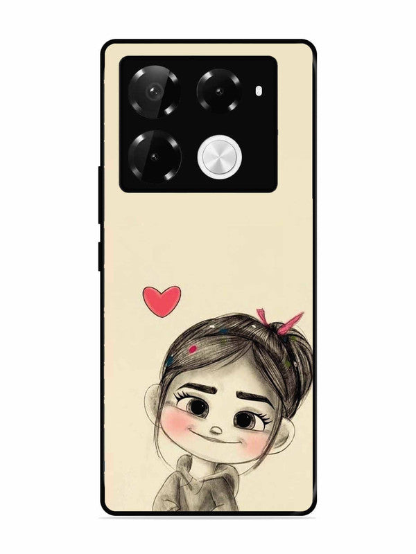 Infinix Note 40 Pro Plus 5G Cute Girl Looking at You