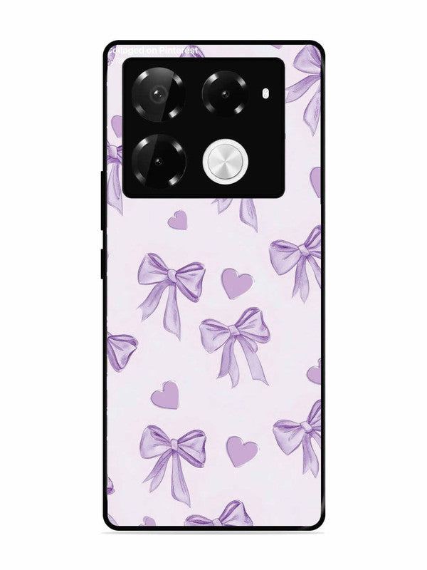 Infinix Note 40 Pro Plus 5G Bow Tie, Purple Hair Band