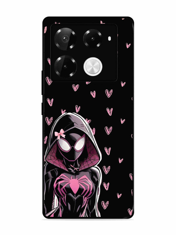 Infinix Note 40 Pro Plus 5G Spidergirl with hearts
