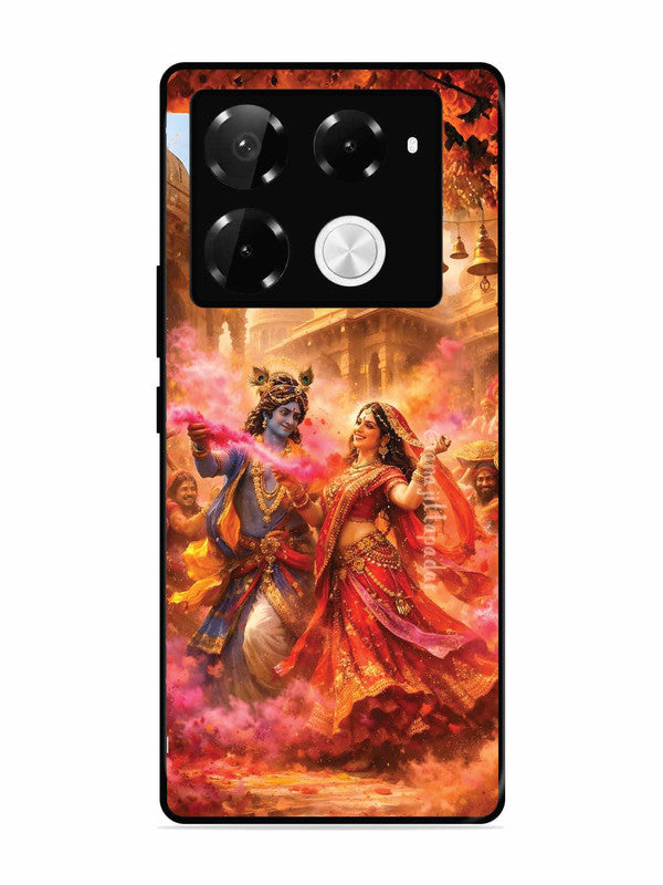Infinix Note 40 Pro Plus 5G Radha Krishna Playing Holi