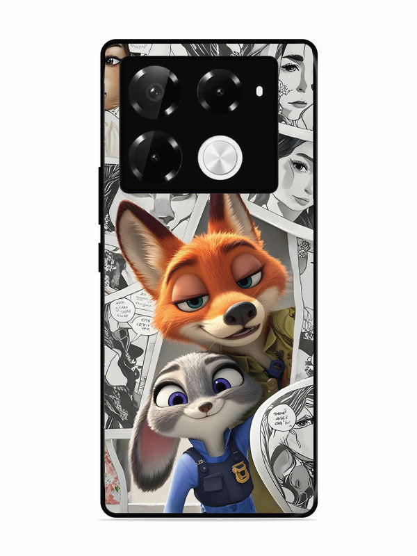 Infinix Note 40 Pro Plus 5G Cute Nick wilde and judy hopps
