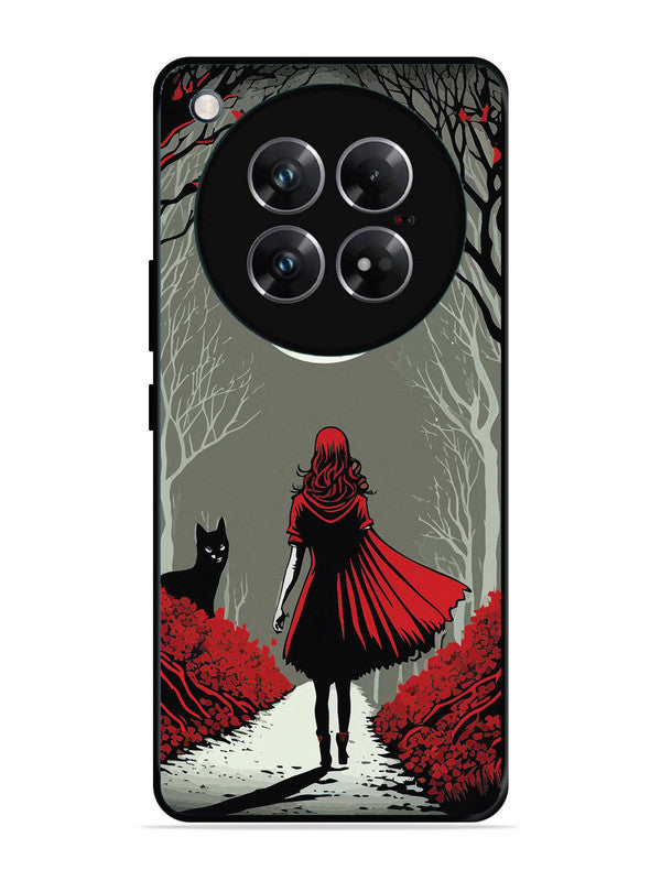 Infinix Zero 40 5G Scarlet Girl in Red Forest