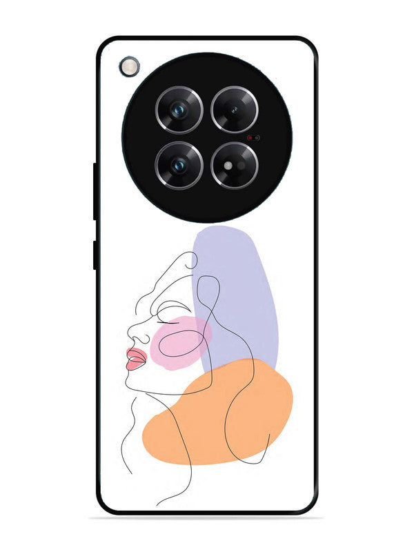 Infinix Zero 40 5G Line Art Girl Face