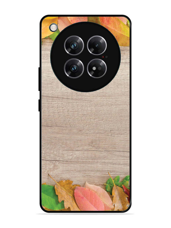 Infinix Zero 40 5G Autumn Leafs On Wooden Table