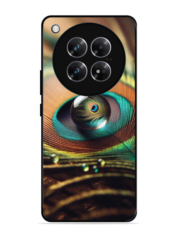 Infinix Zero 40 5G Water Drop On Peacock Feather