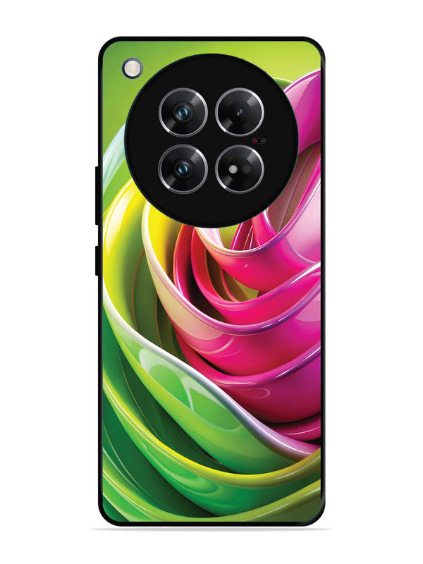 Infinix Zero 40 5G Vibrant Swirl Glossy Ribbon Art