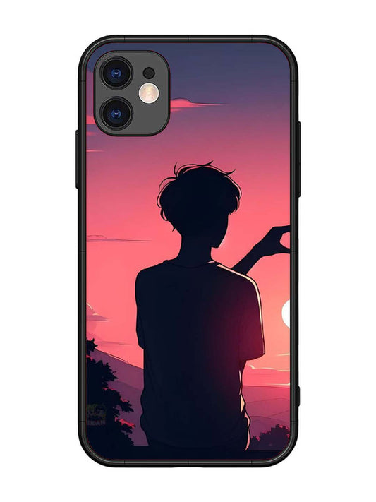 iPhone 11 Love Heart with Hand Boy