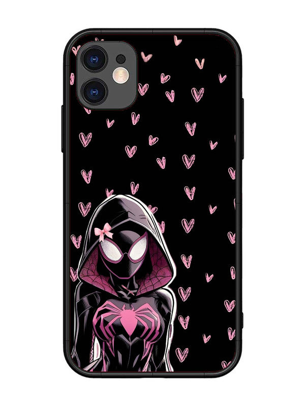 iPhone 11 Spidergirl with hearts