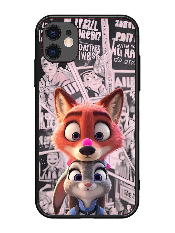 iPhone 11 Cute Nick wilde and judy hopps 2