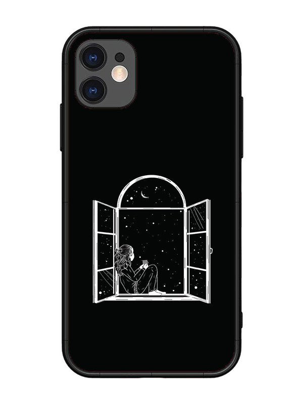 iPhone 11 Little Girl on Window