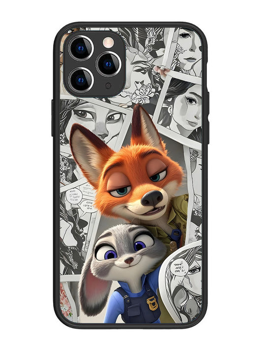 iPhone 11 Pro Cute Nick wilde and judy hopps