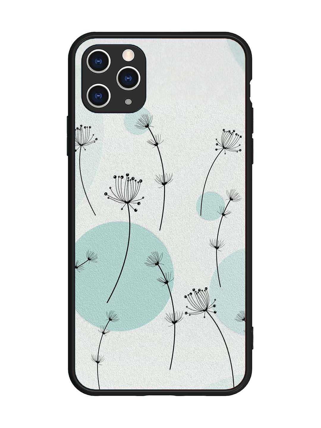 iPhone 11 Pro Max Soft Focus Floral Silhouette