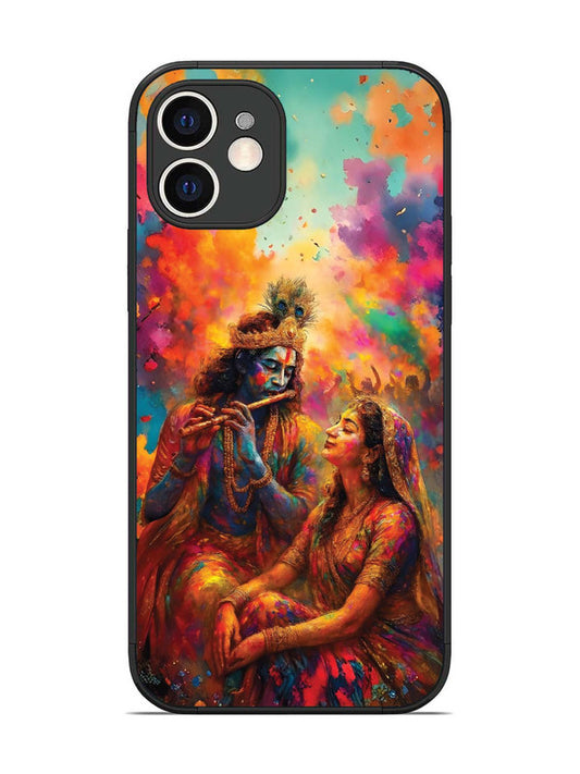 iPhone 12 Radha Krishna Playing Flute
