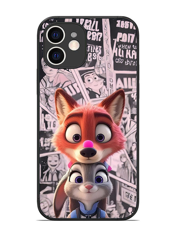 iPhone 12 Cute Nick wilde and judy hopps 2