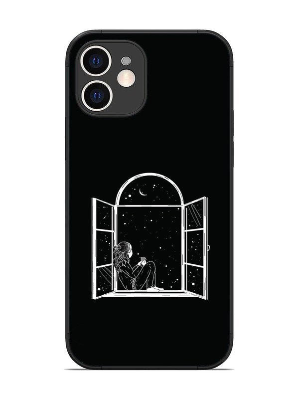 iPhone 12 Little Girl on Window