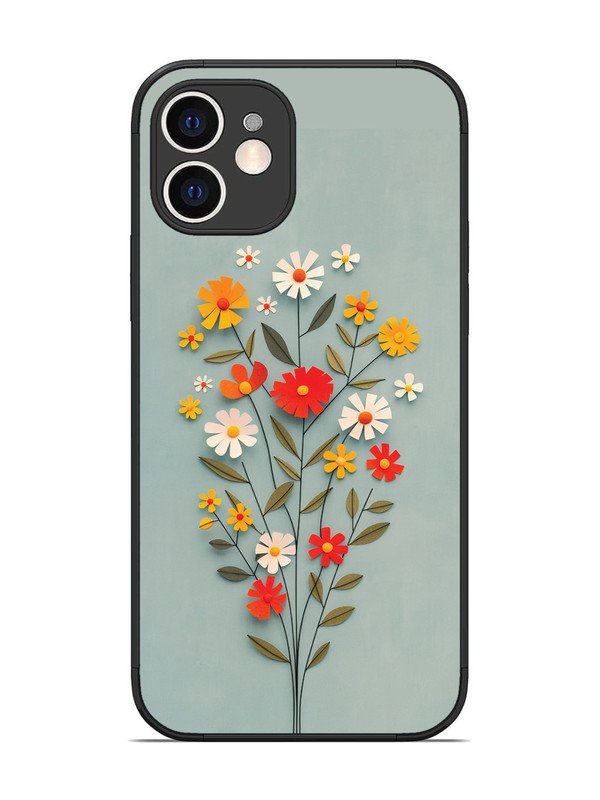 iPhone 12 Paper Flowers