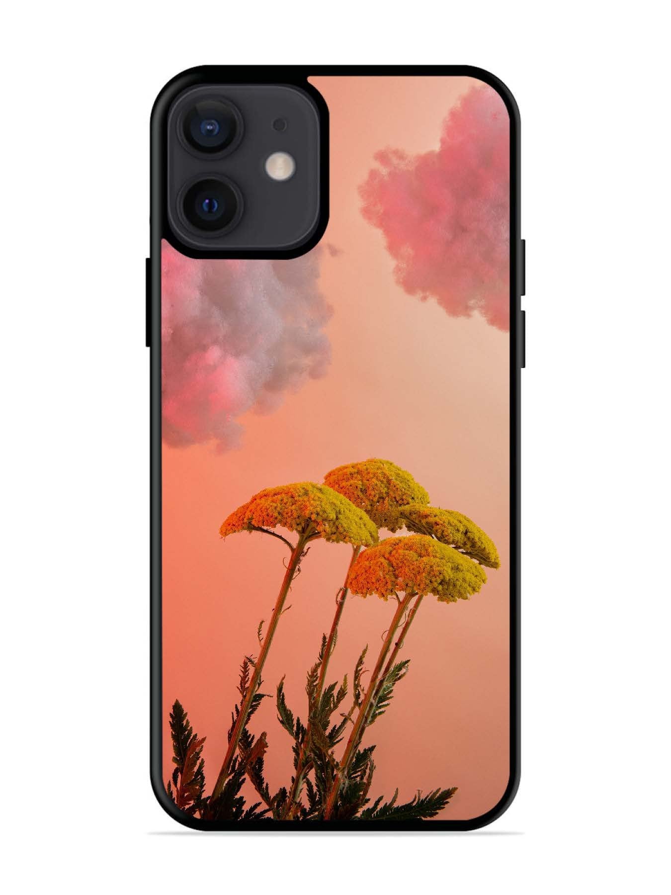 iPhone 12 Mini Floral Sunset Blossom Sky