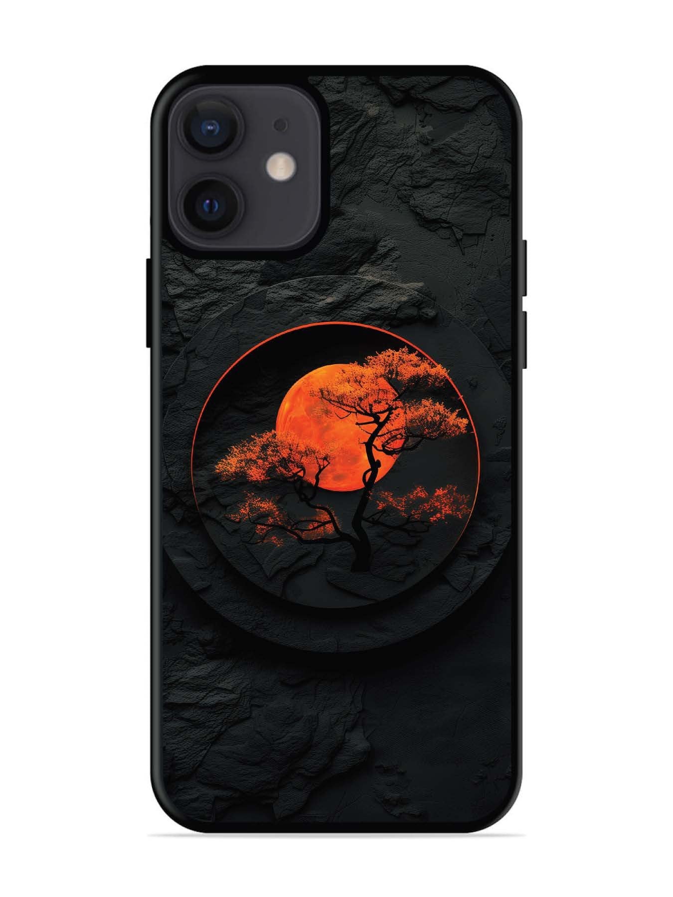 iPhone 12 Mini Dark knight Red Moon
