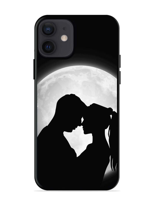iPhone 12 Mini Couple on Moon
