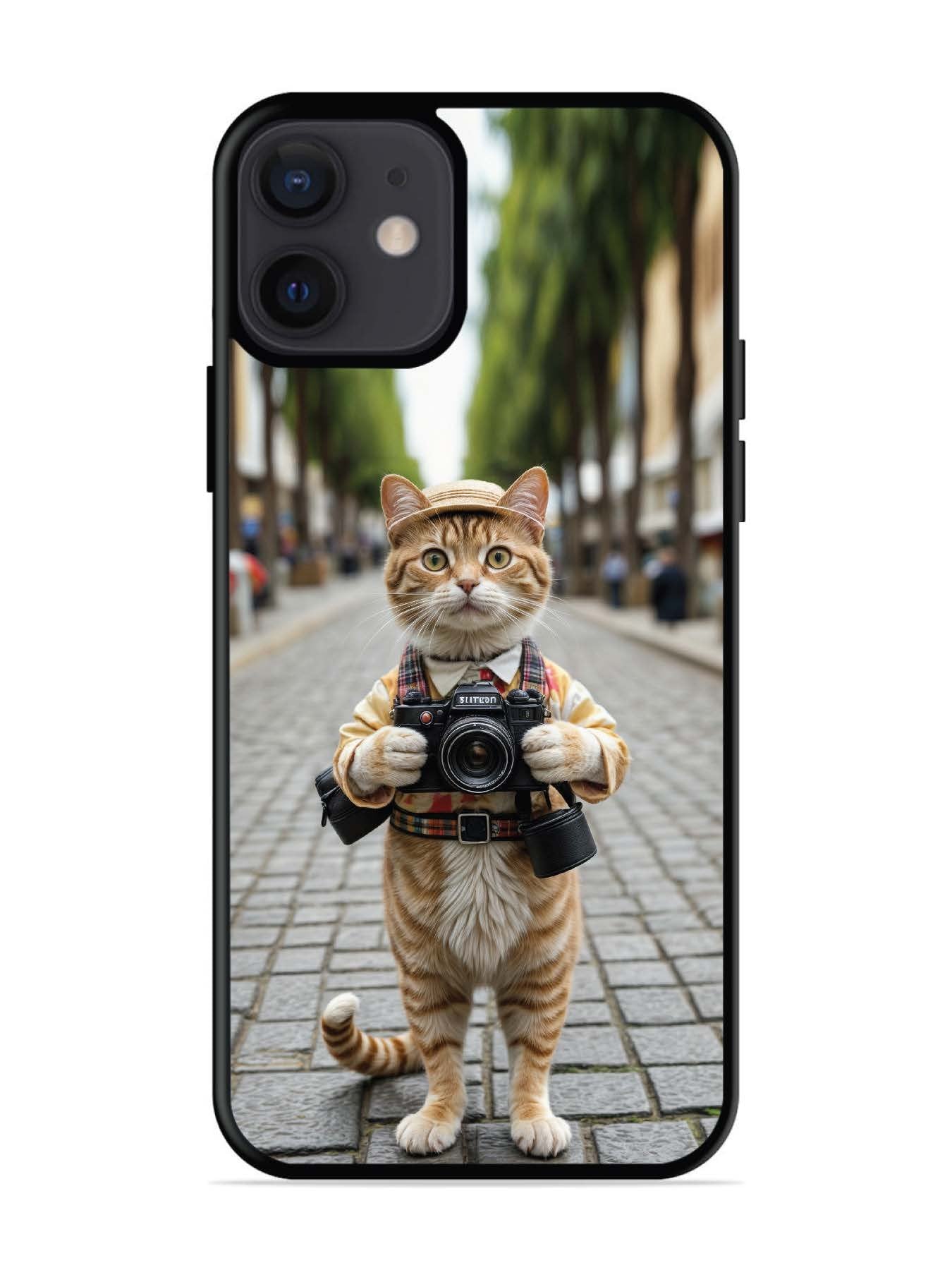 iPhone 12 Mini Cat as Cameraman