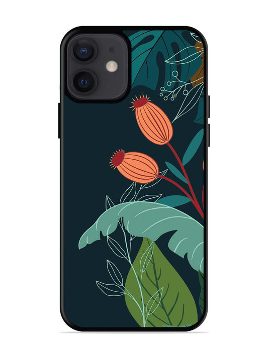 iPhone 12 Mini Plant Illustration