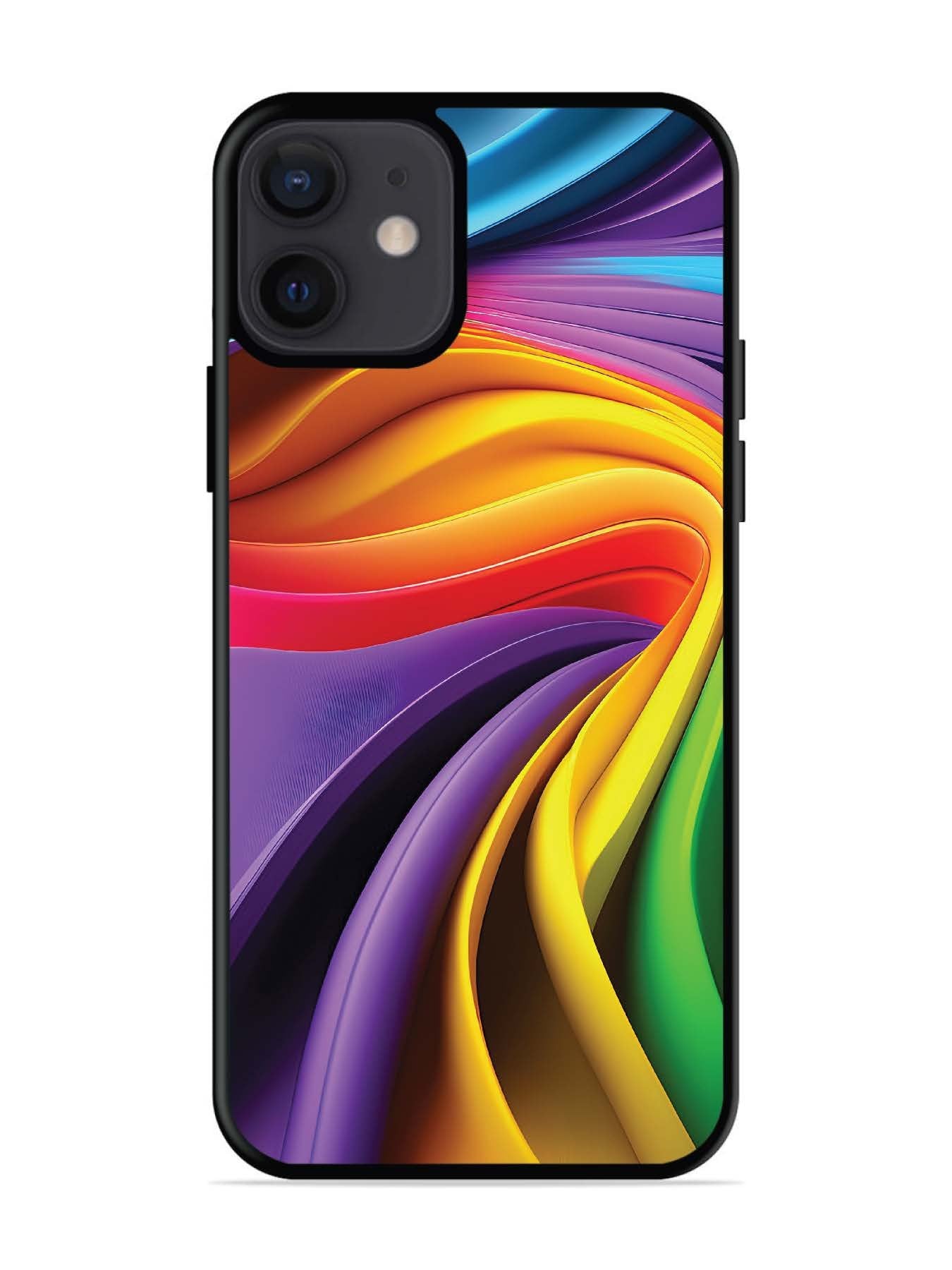 iPhone 12 Mini Rainbow Whirl