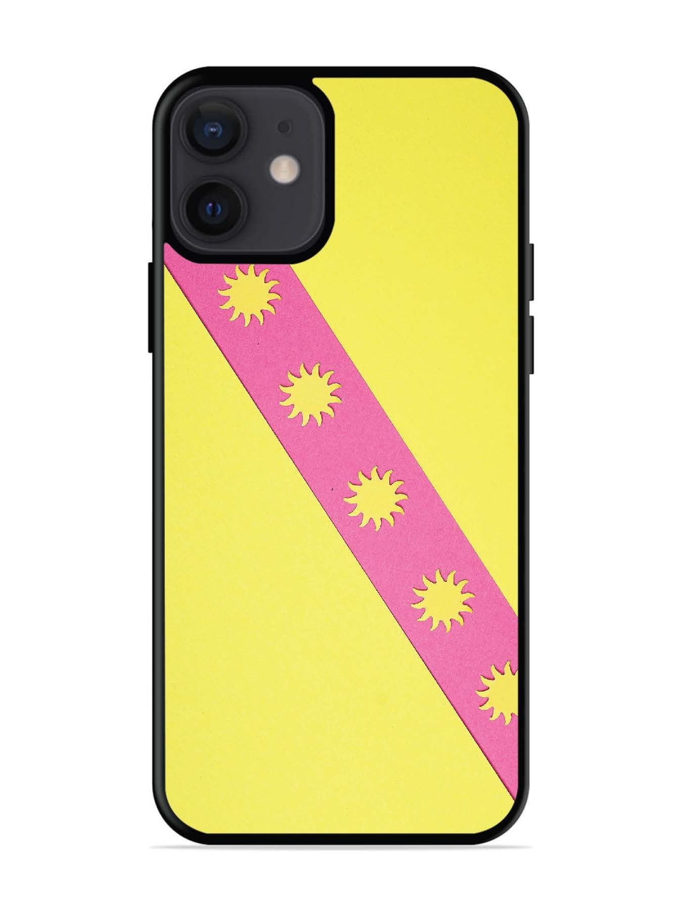 iPhone 12 Mini Pick Strip on Yellow Colour