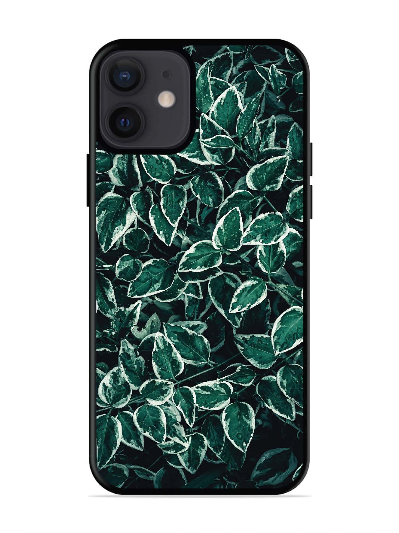 iPhone 12 Mini Green Oasis Leafs
