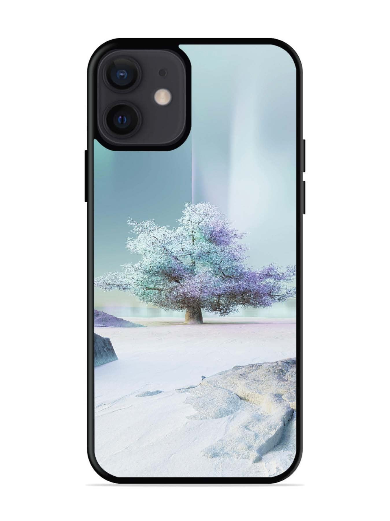 iPhone 12 Mini Tree on lceland