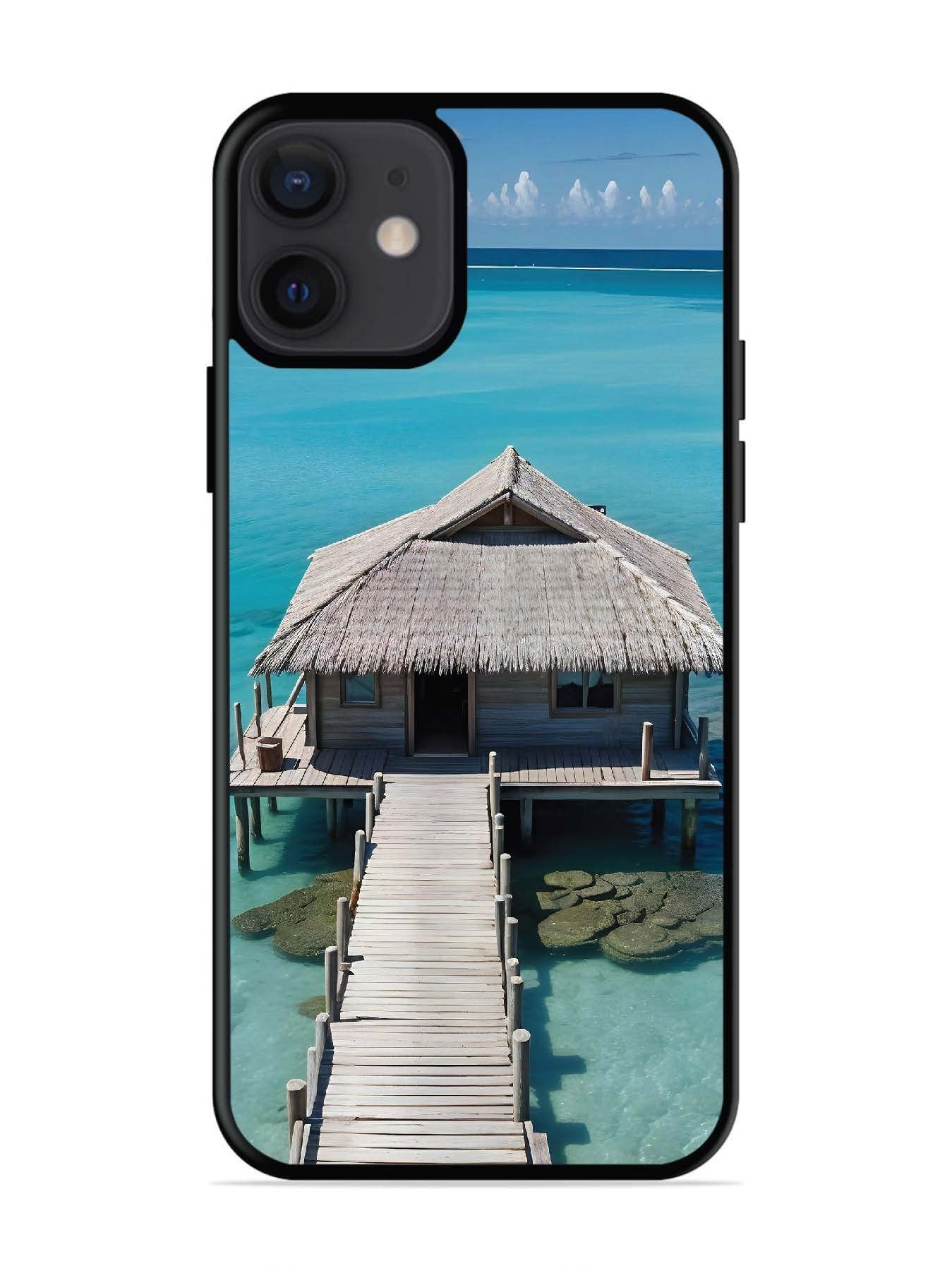 iPhone 12 Mini Beach hut