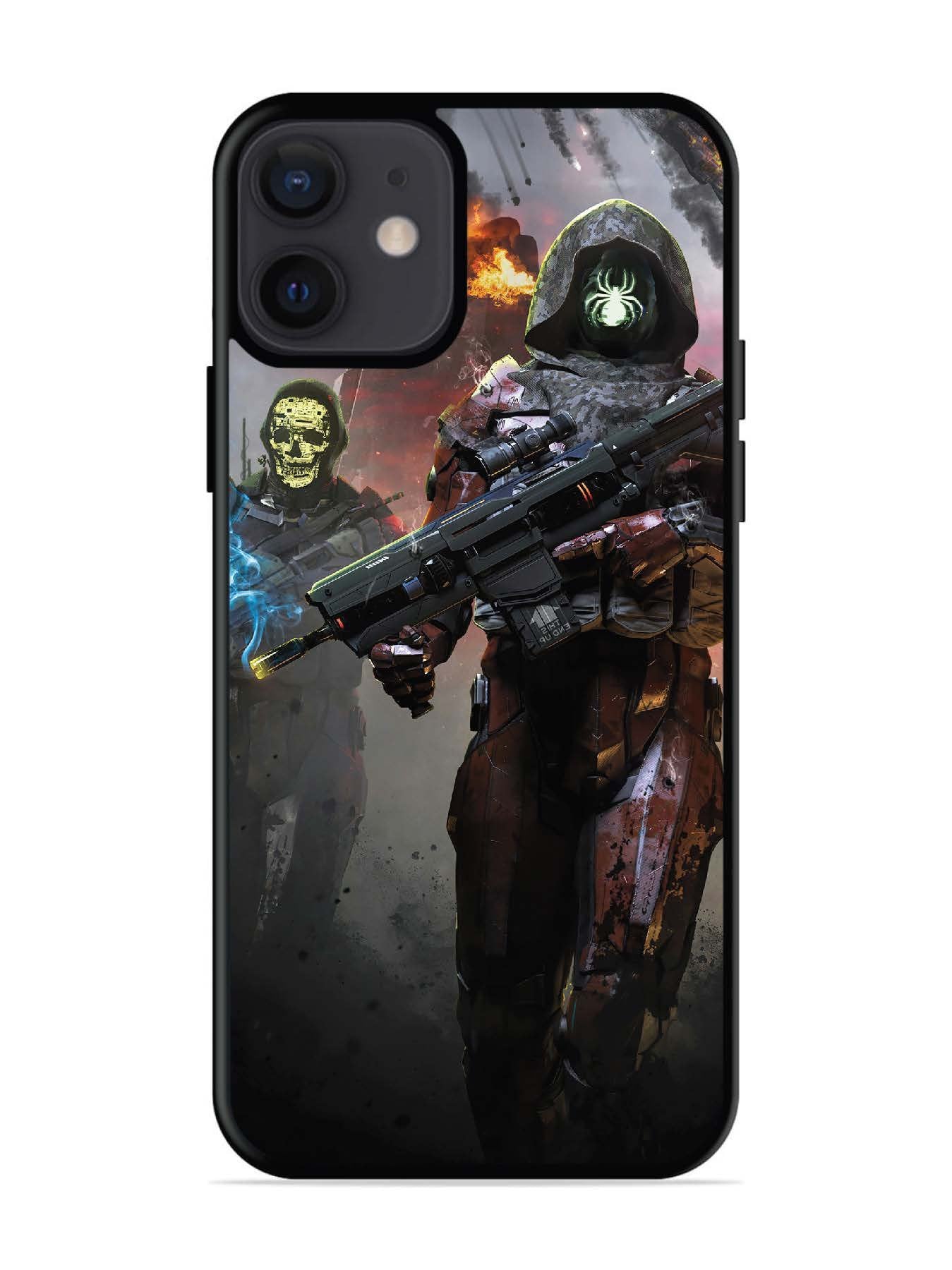 iPhone 12 Mini Sci-Fi Soldiers