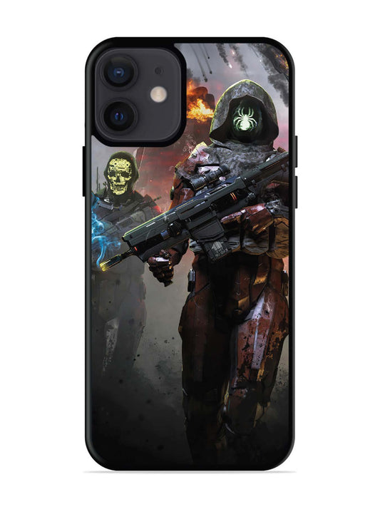 iPhone 12 Mini Sci-Fi Soldiers