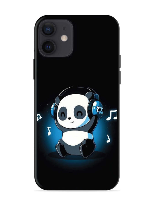 iPhone 12 Mini Panda Listening Music