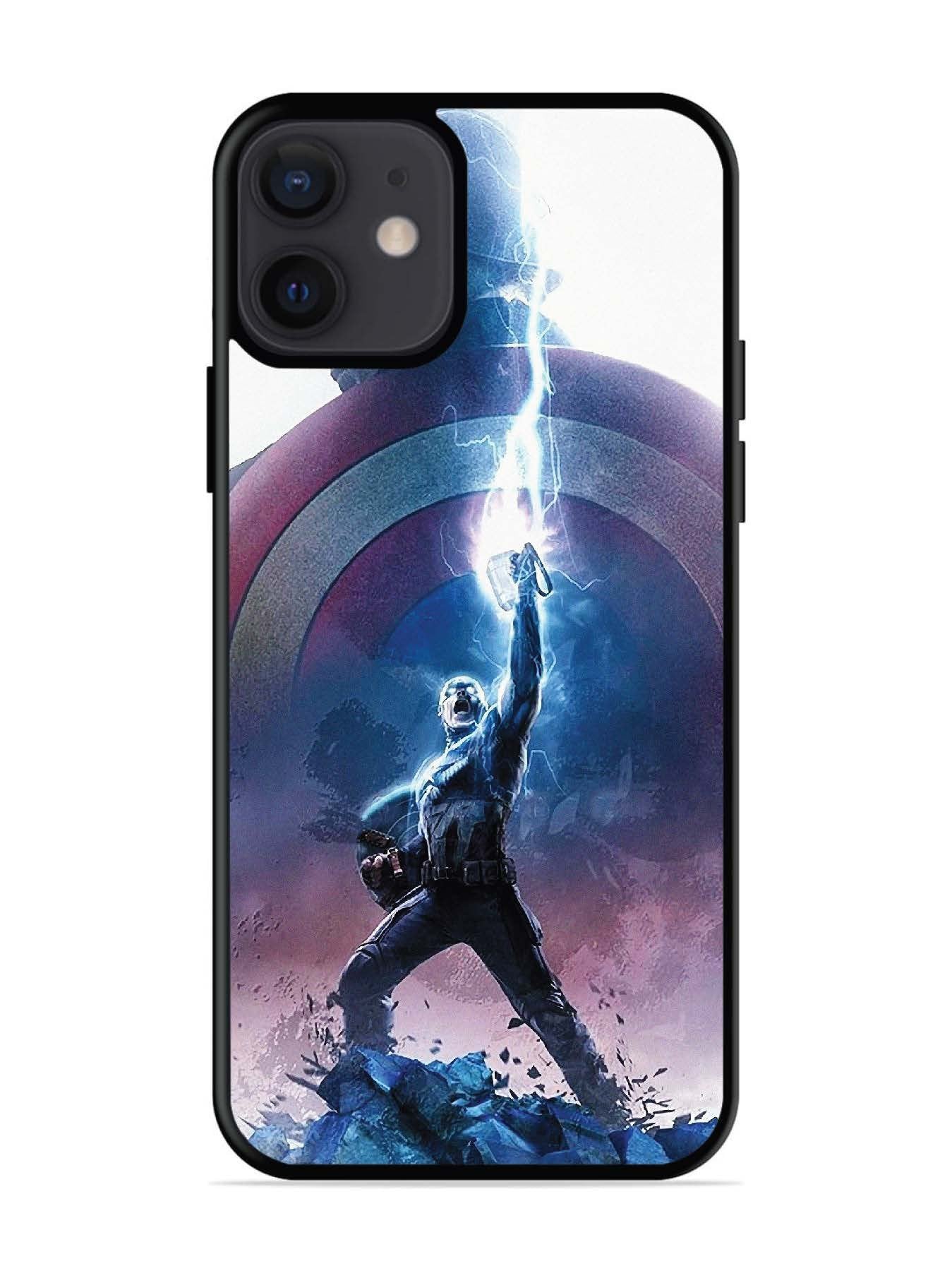 iPhone 12 Mini captain-america-thor-hammer-lightning