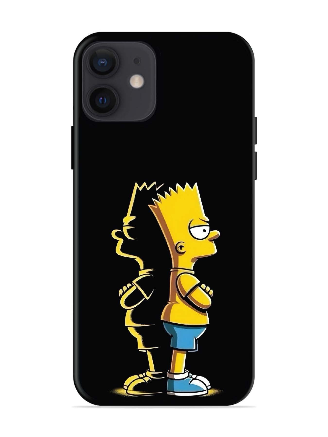 iPhone 12 Mini Bart Simpson Shadow Edge