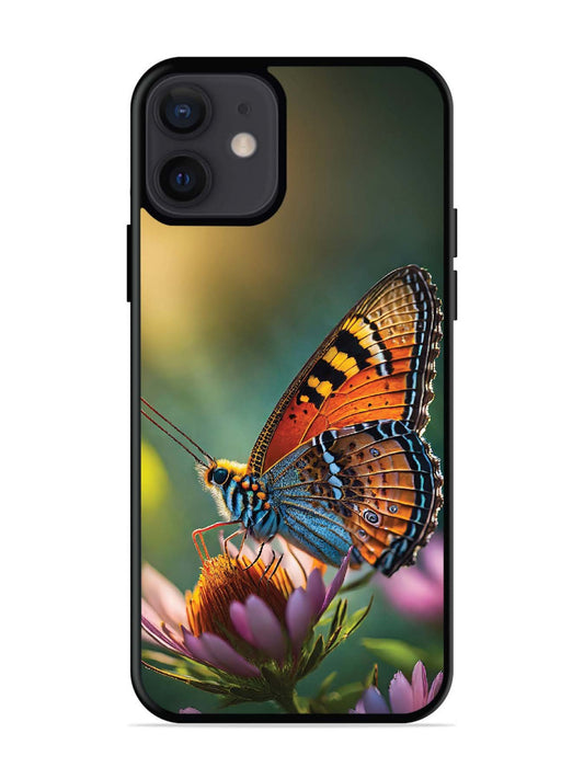 iPhone 12 Mini Golden Hour Monarch Butterfly