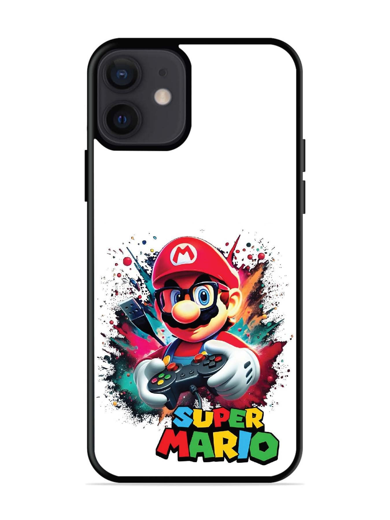 iPhone 12 Mini Modern Mario Pro Gamer Splash