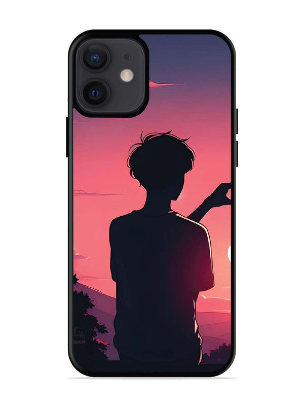 iPhone 12 Mini Love Heart with Hand Boy