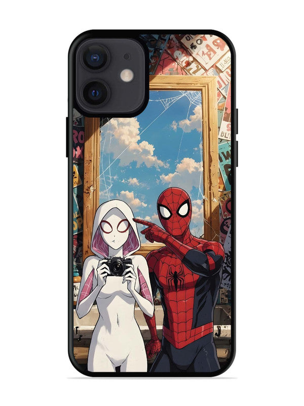 iPhone 12 Mini Spiderman and Spiderwoman