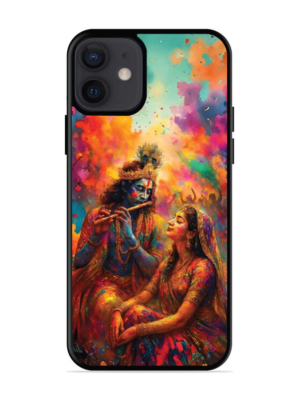 iPhone 12 Mini Radha Krishna Playing Flute