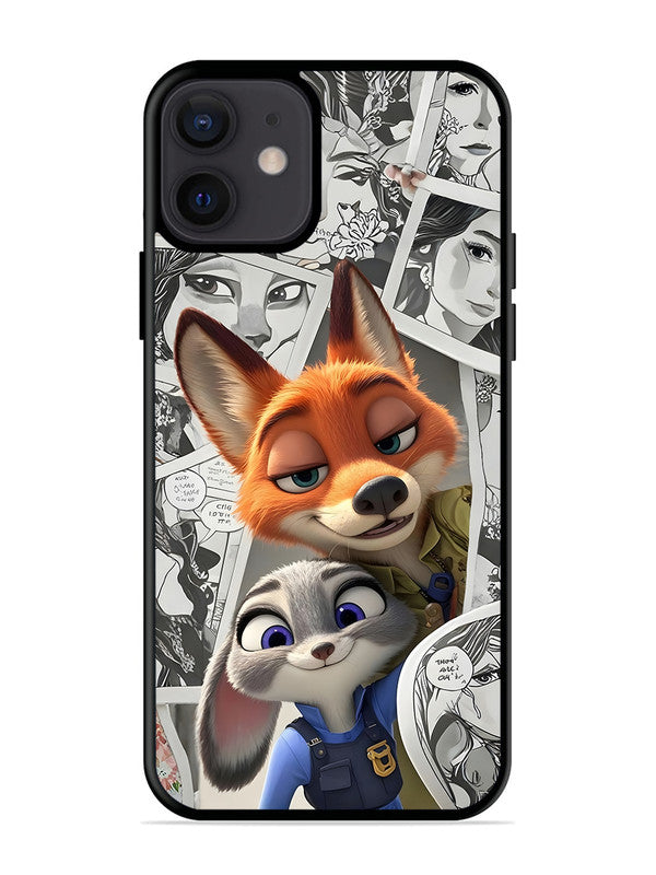 iPhone 12 Mini Cute Nick wilde and judy hopps
