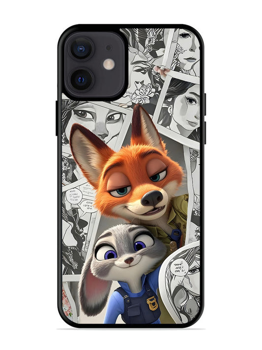 iPhone 12 Mini Cute Nick wilde and judy hopps