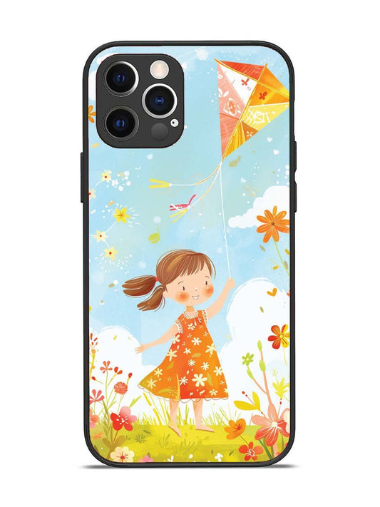 iPhone 12 Pro Little Girl Kite Flying