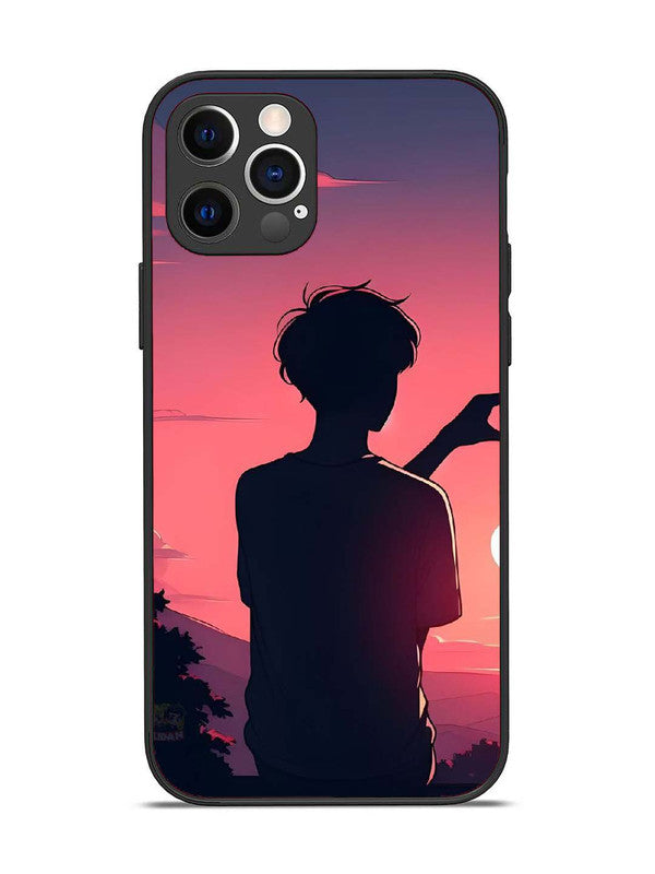 iPhone 12 Pro Love Heart with Hand Boy