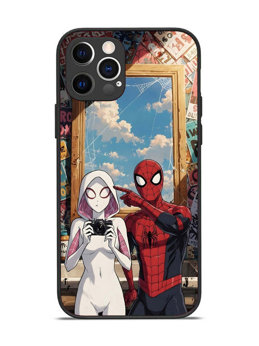 iPhone 12 Pro Spiderman and Spiderwoman