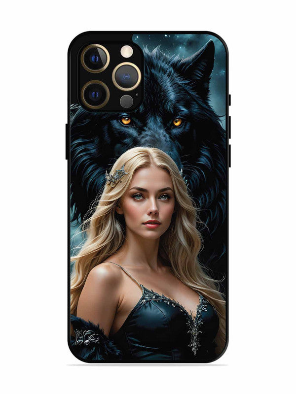 iPhone 12 Pro Max Wolf & Girl