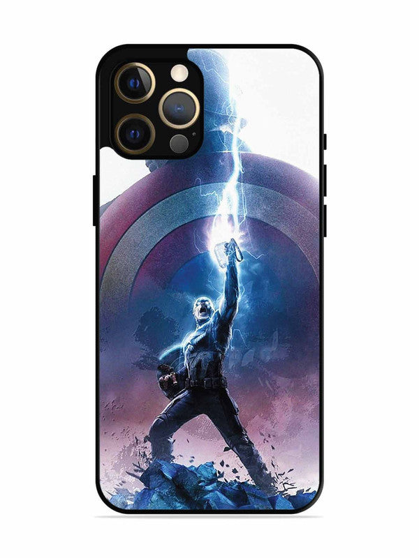iPhone 12 Pro Max captain america thor hammer lightning