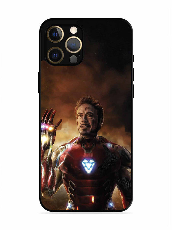 iPhone 12 Pro Max iron man inifinity stones